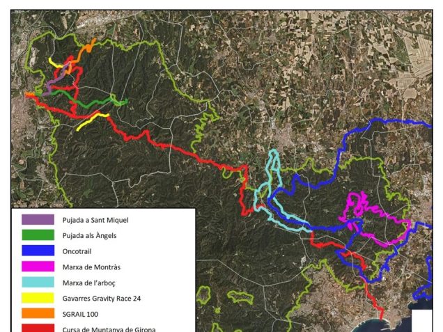 Imatge dels itineraris de les activitats aprovades pel 4art Trimestre del 2024. Format jpg de 800 kb