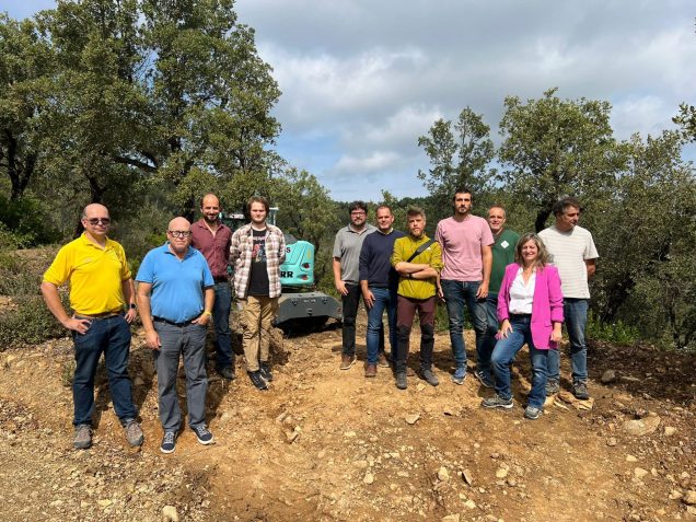 El Consorci de les Gavarres retira els vestigis urbanístics del puig Cargol, entre Palamós i Calonge i Sant Antoni