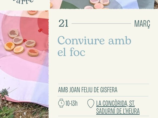 Cartell amb la informació de l'activitat