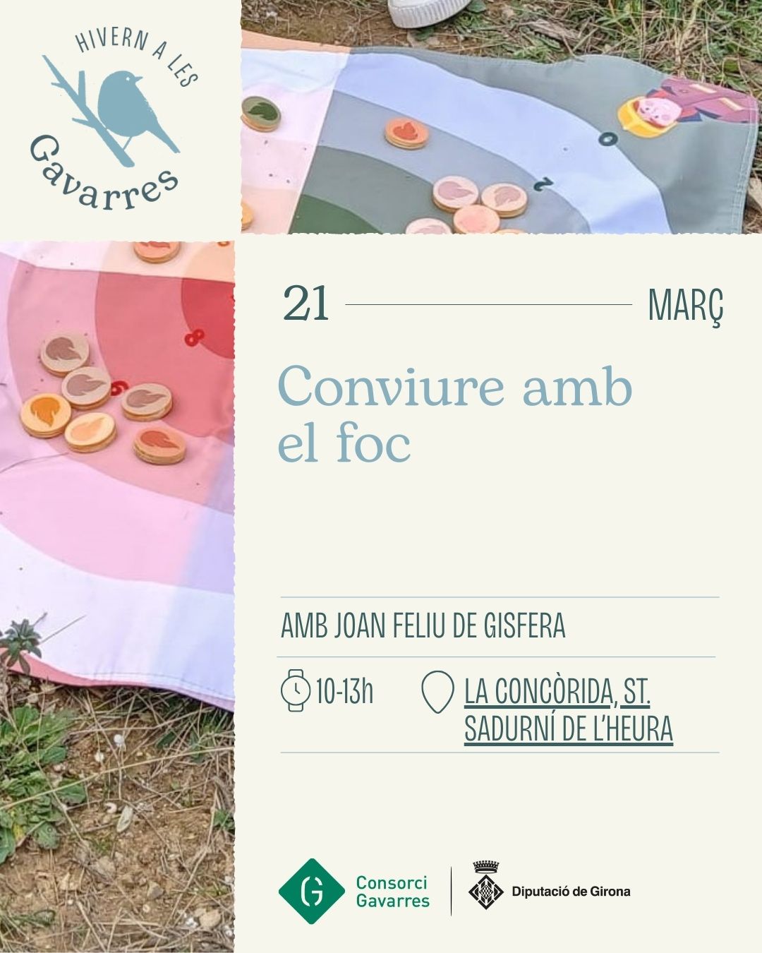 Cartell amb la informació de l'activitat