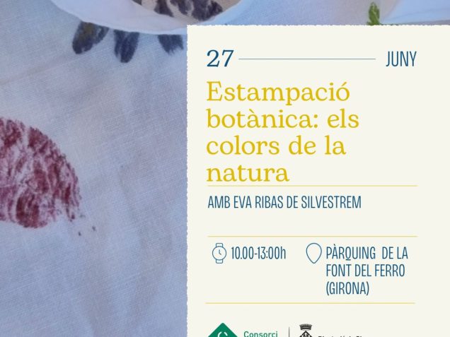 Cartell estampació botànica