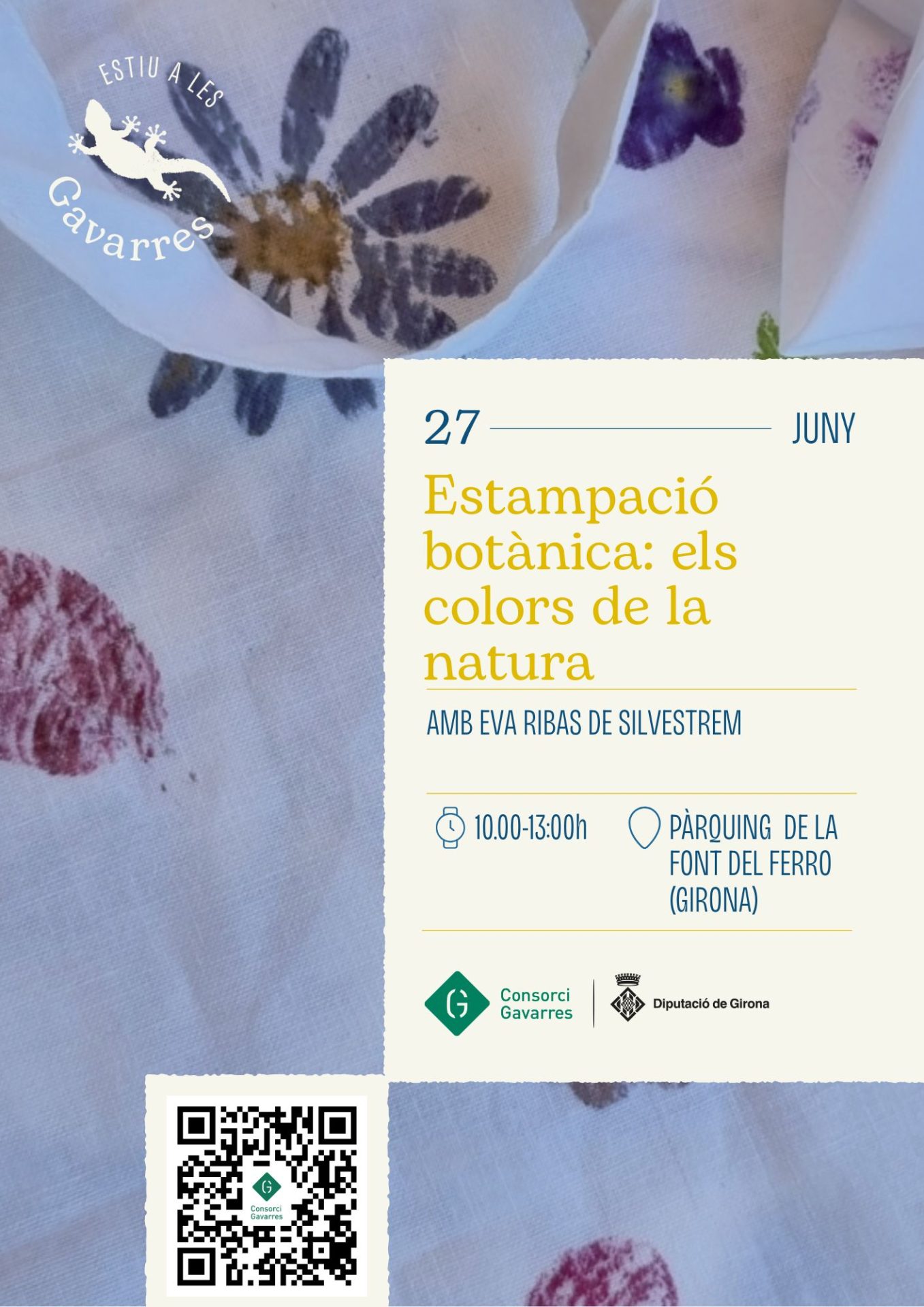 Cartell estampació botànica