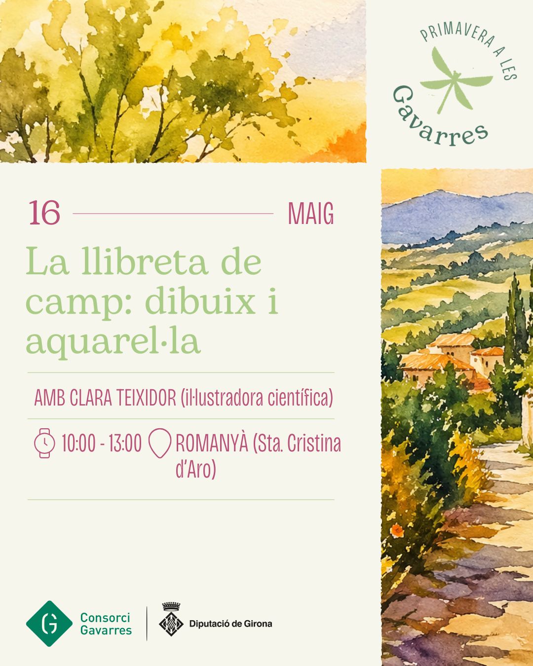 cartell de l'activitat amb la informació